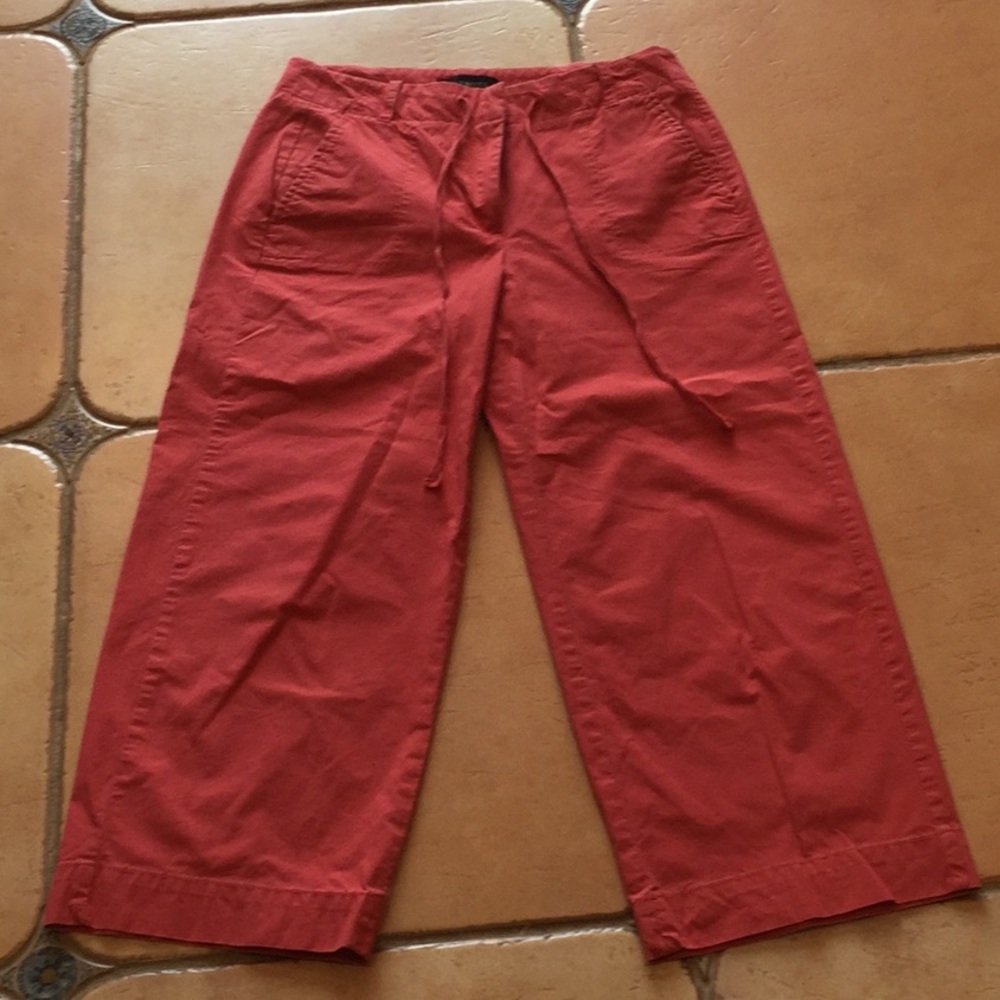 Ladies Talbots Heritage style pink capri pant 4